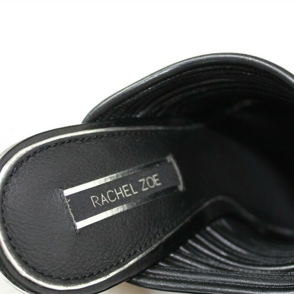 Rachel Zoe Seneca Tube Strap Mules Sandals - Picture 9 of 11